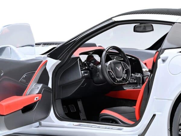 CleneJoe 2019 Chevrolet Corvette C7 ZR1 Ceramic Matrix Gray Metallic with Carbon Top