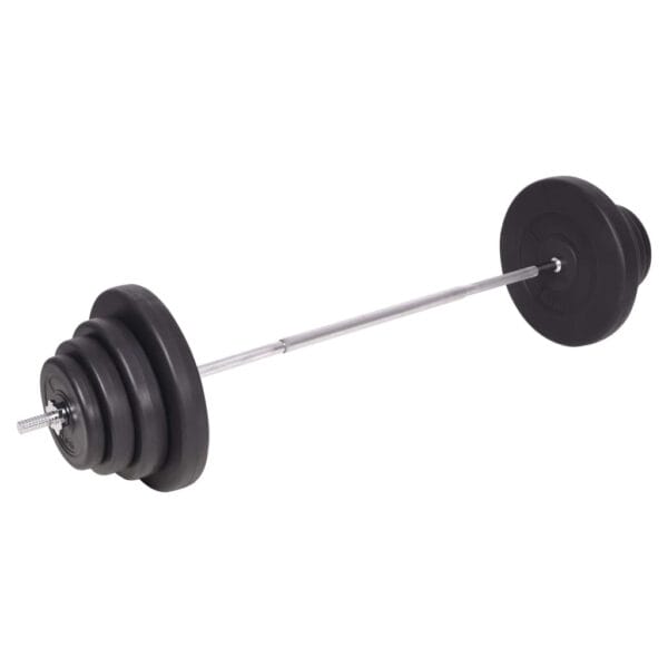 vidaXL Barbell and Dumbbell Set 264.6 lb - Image 4