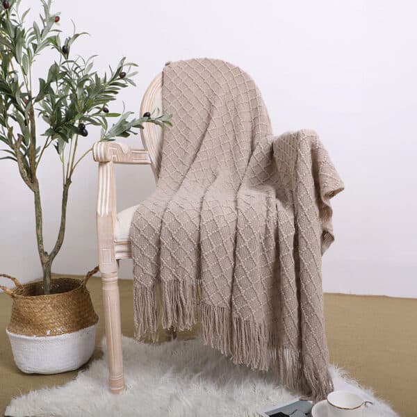 Throw blanket.