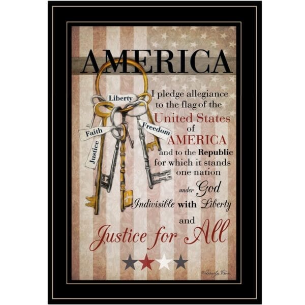 The Keys to Freedom Wall Art