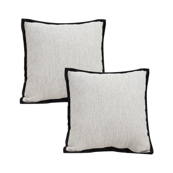 SOGA 2X 45cm french style solid texture throw Pillowcase - Image 2