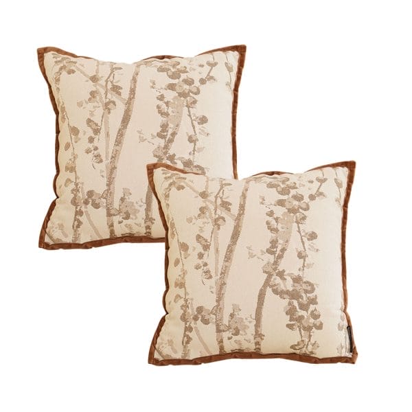 SOGA 2X 45cm Botanical Branch Print Decorative Pillowcases - Image 2