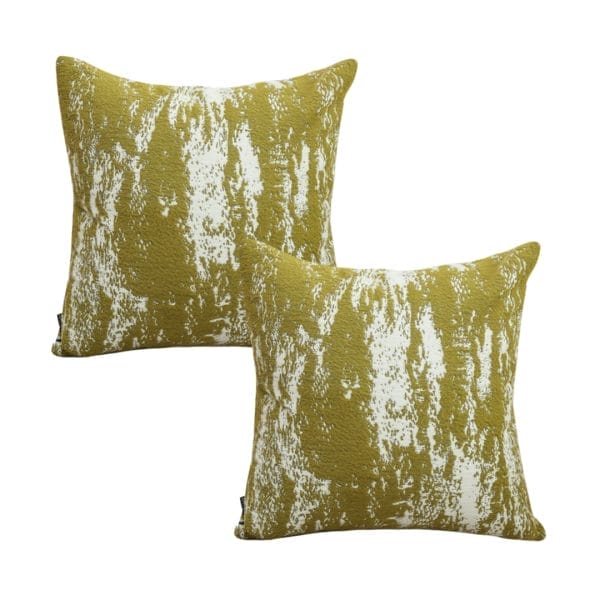 SOGA 2X 45cm Olive Drift” Reverse-Print Decorative Pillowcase - Image 2