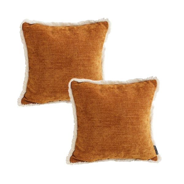 SOGA 2X 45cm Rust Orange Pillowcase - Image 2