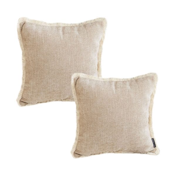 SOGA 2X 45cm Milk Coffee Square Pillowcase – Cozy Neutral Accent - Image 2