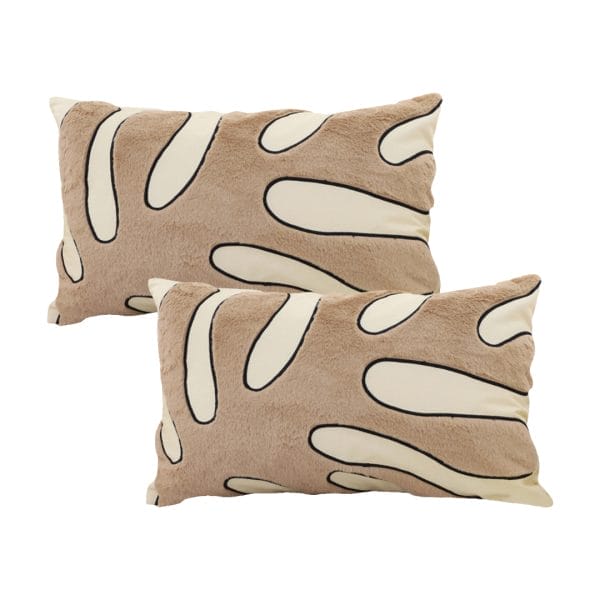 SOGA 2X 38x60cm Coral Branch Pillowcase (Beige) - Image 2