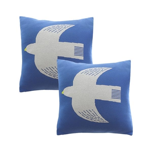 SOGA 2X 45cm Classic Blue Dove Christmas Pillowcase - Image 2