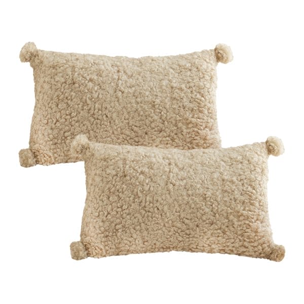 SOGA 2X 30x50cm Caramel Bouclé Luxury Pillowcase - Image 2
