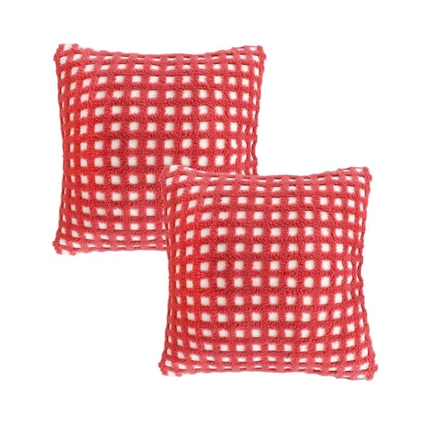 SOGA 2X 45cm Coral Polka Dot Charm Pillowcase - Image 2