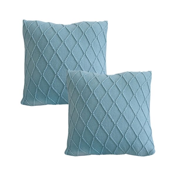 Pillow, Diamond, blue