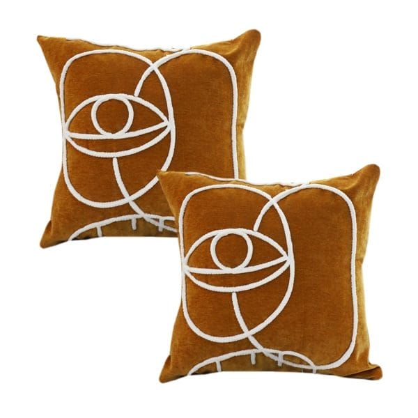 SOGA 2X 45cm Geometric Circle Harmony Pillowcase - Image 2