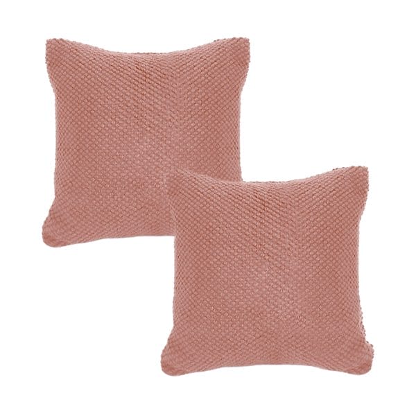 SOGA 2X 45cm Textured Coral Pillowcase - Image 2