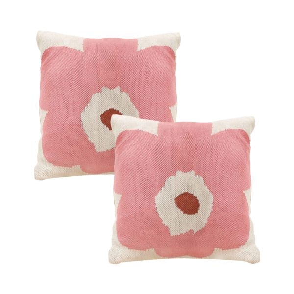 SOGA 2X 45cm Blush Bloom Pillowcase - Image 2