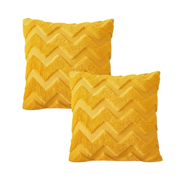 SOGA 2X 45cm Chevron Sunshine Pillowcase - Image 2