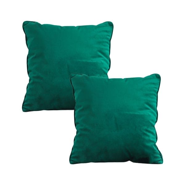 SOGA 2X 45cm Velvet Pillowcase (Emerald Green) - Image 2
