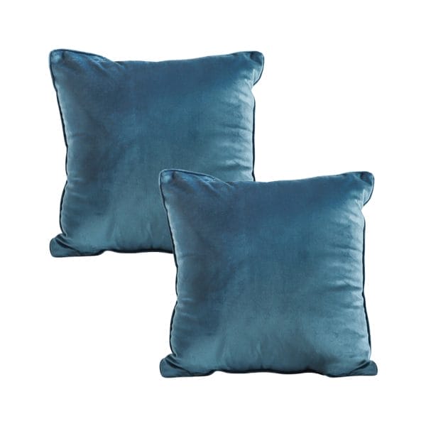 SOGA 2X 45cm Velvet Pillowcase (Deep Teal) - Image 2