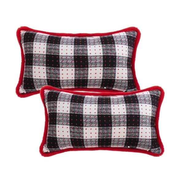 SOGA 2X 45cm CozyFest Buffalo Plaid Pillowcase - Image 2
