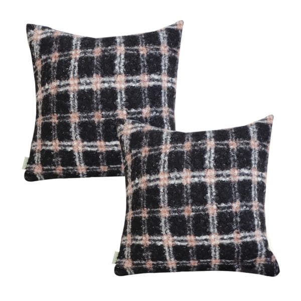 SOGA 2X 45cm Cozy Cabin Plaid Pillowcase - Image 2