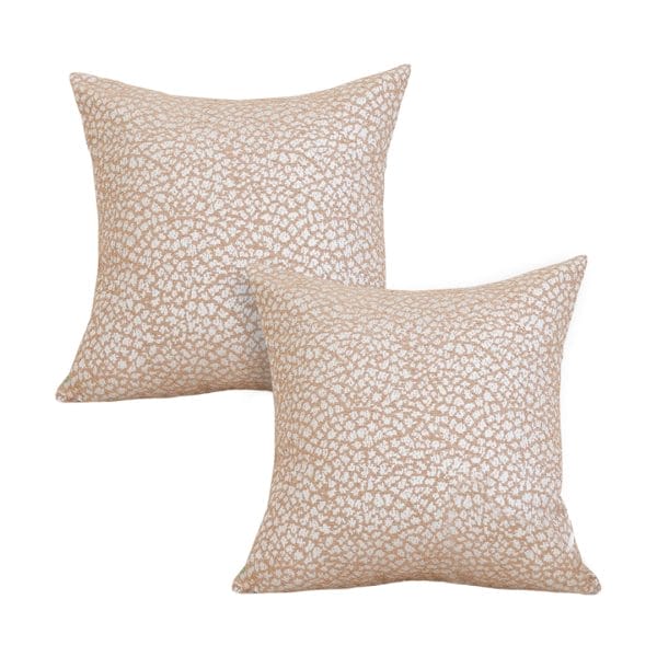 SOGA 2X 45cm Accessorize Dezi Cream Geometric Pillowcase - Image 2