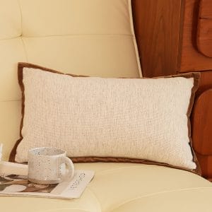SOGA 2X 30x50cm Vintage Off-White Decorative Pillowcase