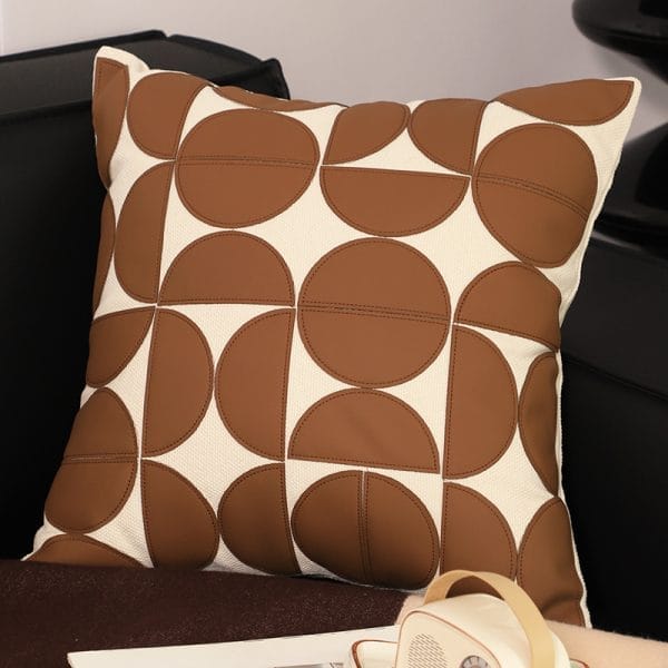 SOGA 2X 45cm Retro Geometric Circle Pillowcase - Image 3