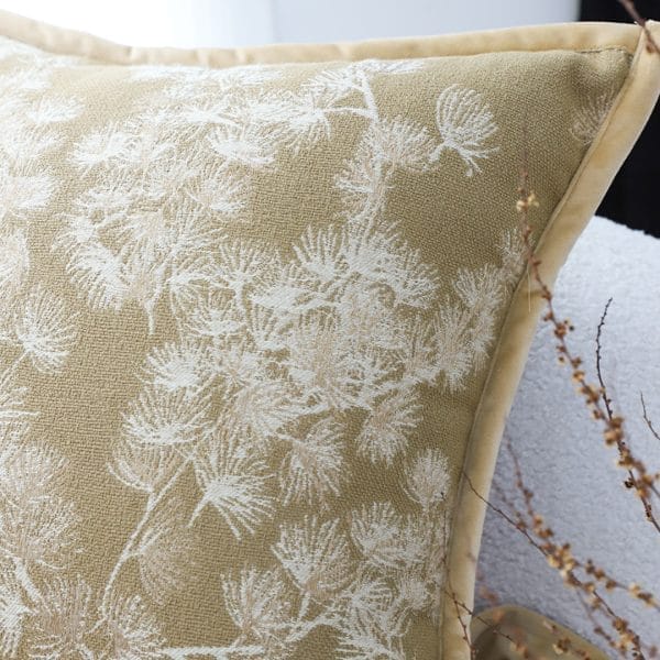 SOGA 2X 45cm Beige Floral Pillowcase - Image 3