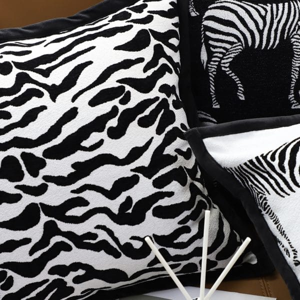 SOGA 2X 45cm Abstract Zebra Stripe Accent Pillow Cover