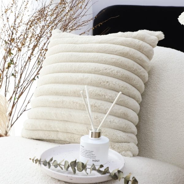 SOGA 2X 45cm Boho Cream Tassel Throw Pillow Cover - Image 3