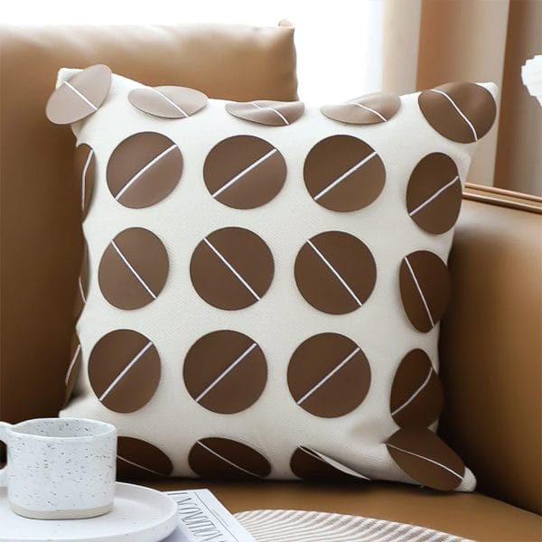SOGA 2X 45cm Mid-Century Dot Pattern Pillow Cover