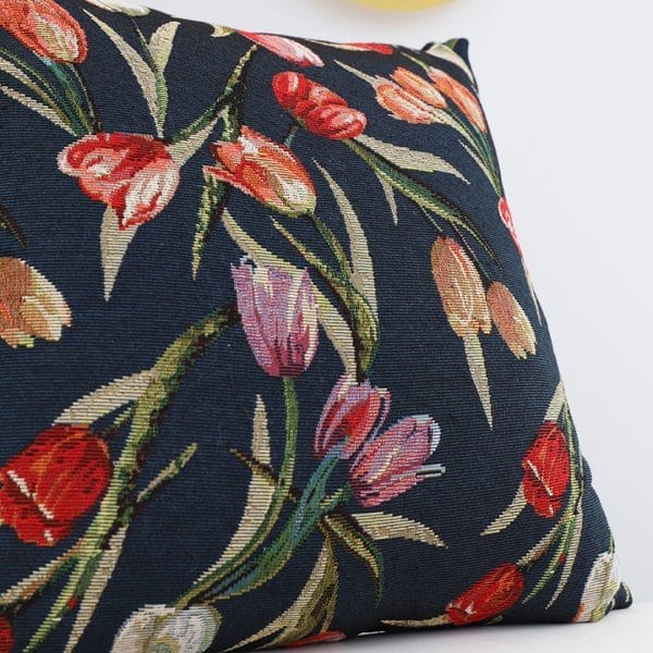 SOGA 2X 45cm Botanical Floral Pillowcase (Dark) - Image 7