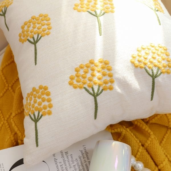 SOGA 2X 45cm Sunny Dandelion Print Pillow Cover