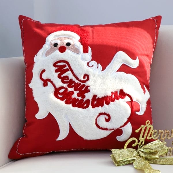 SOGA 2X 45cm Classic Santa Claus Christmas Pillowcase - Image 3