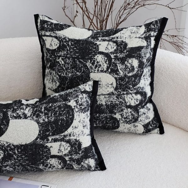 SOGA 2X 30X50cm Neutral Wood-Texture Pillowcase - Image 3
