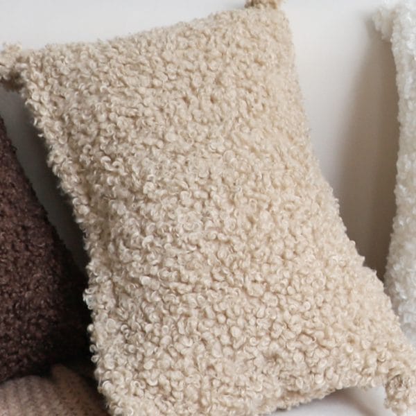 SOGA 2X 30x50cm Caramel Bouclé Luxury Pillowcase - Image 3