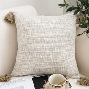 SOGA 2X 45cm Natural Linen Texture Pillowcase