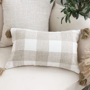 SOGA 2X 45cm Classic Gingham Check Pillowcase