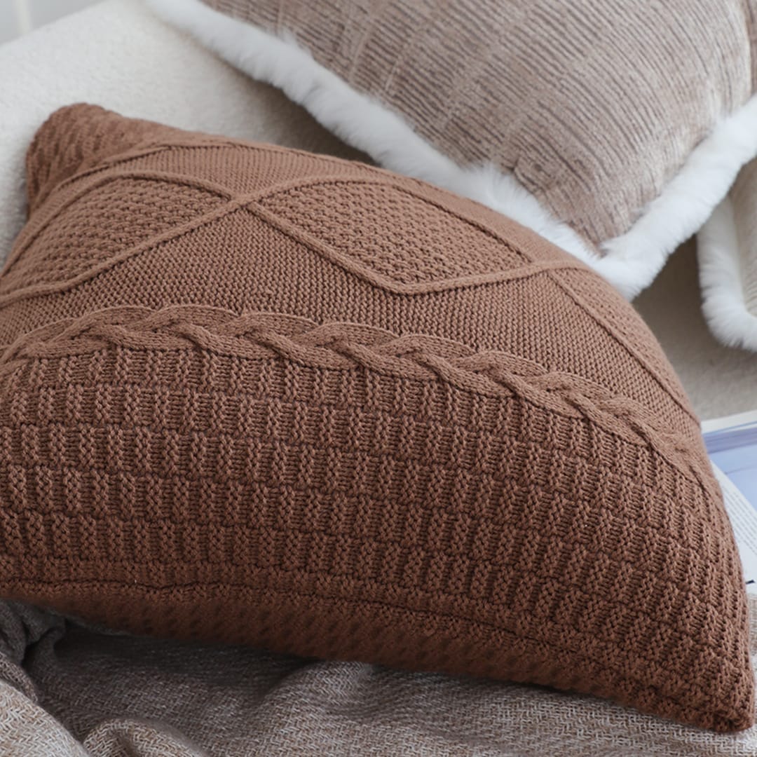 SOGA 2X 45cm Black Floral Throw Pillowcase with Ruffle Edges - Image 3