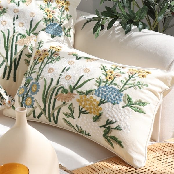 SOGA 2X 30x50cm Botanical Meadow Pillowcase - Image 3