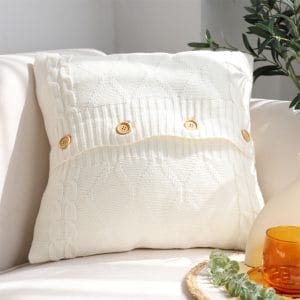 SOGA 2X 45cm Knit Comfort Pillowcase
