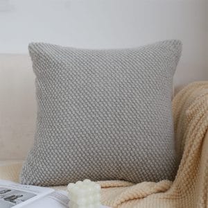 SOGA 2X 45cm Textured Stone Pillowcase