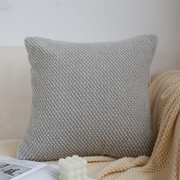 SOGA 2X 45cm Textured Stone Pillowcase