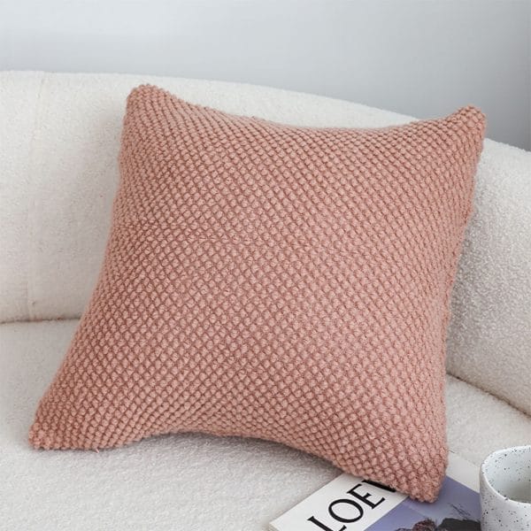 SOGA 2X 45cm Textured Coral Pillowcase - Image 3