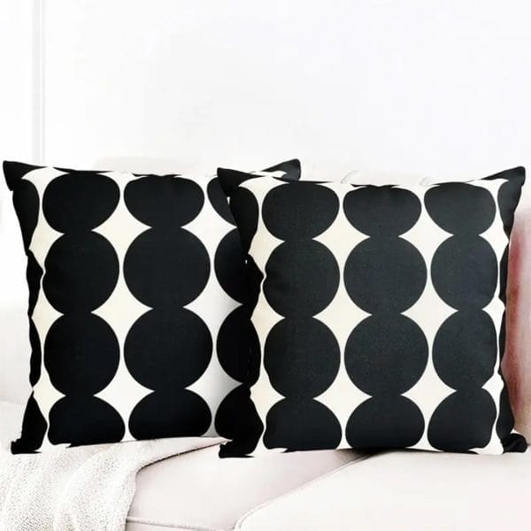 SOGA 2X 45cm Polka Dot Modern Pillowcase - Image 3