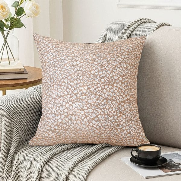 SOGA 2X 45cm Accessorize Dezi Cream Geometric Pillowcase - Image 3