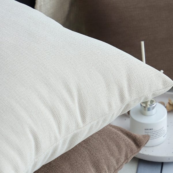 SOGA 2X 30x50cm Luxe White Rectangular Lumbar Pillowcase - Image 4