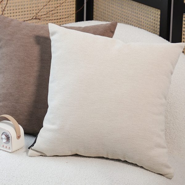 SOGA 2X 45cm Luxe White Rectangular Lumbar Pillowcase - Image 4