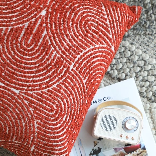 SOGA 2X 30x50cm Cinnabar Burnt Orange Lumbar Pillowcase - Image 4