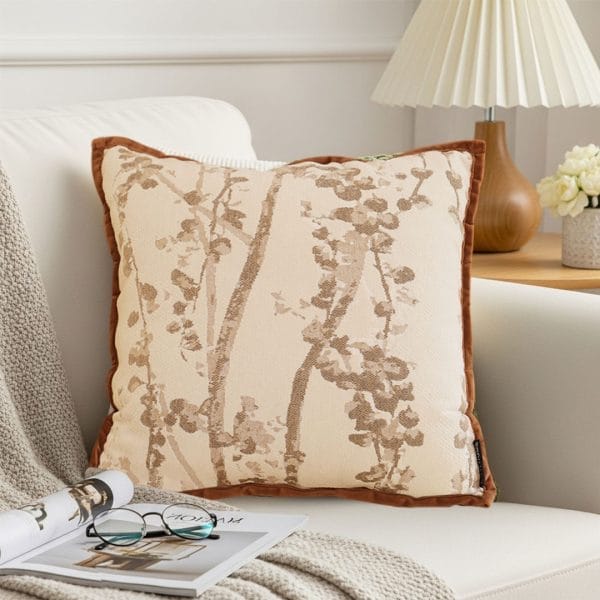 SOGA 2X 45cm Botanical Branch Print Decorative Pillowcases - Image 4