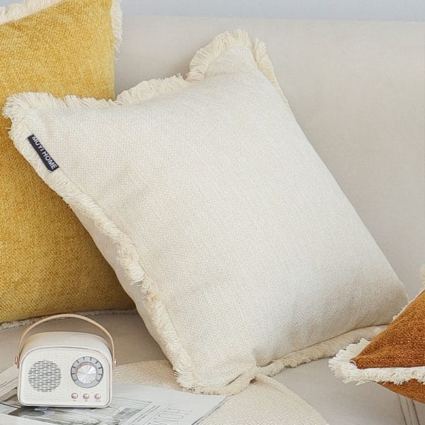 SOGA 2X 45cm Cream White Pillowcase - Image 4