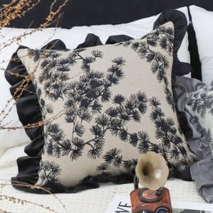 SOGA 2X 45cm Vintage Floral Decorative Pillow Cover